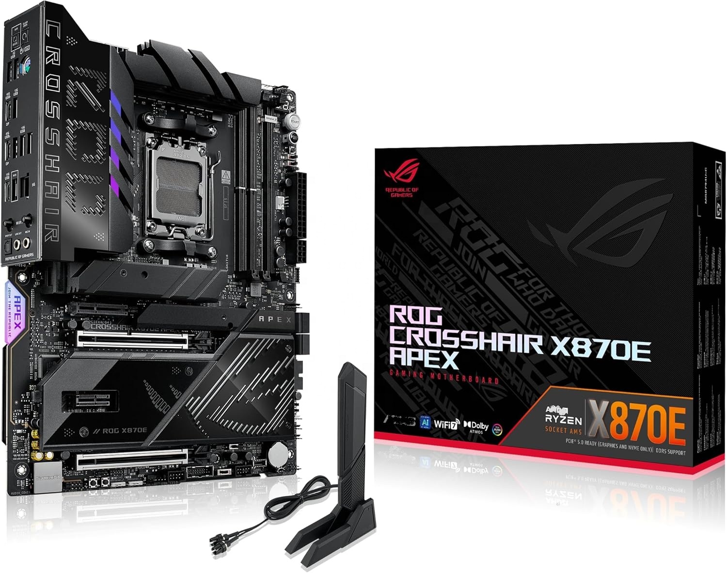 Placa-mãe Rog Crosshair X870e  - X870E Atx Motherboard avaliação e preço